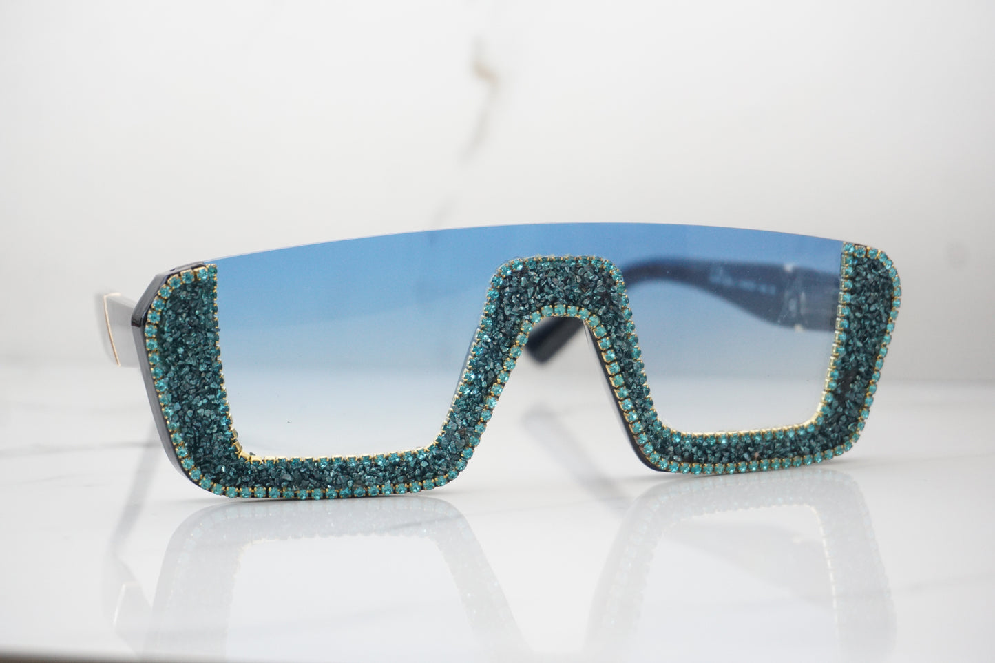 Aqua Crushed Shades