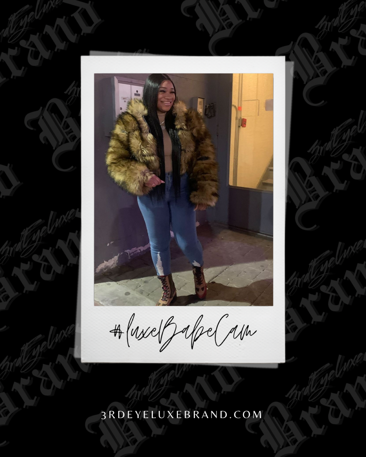 Luxury Vegan Fur Coat