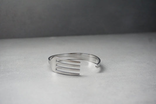 Silver WhatTheFork Bracelet