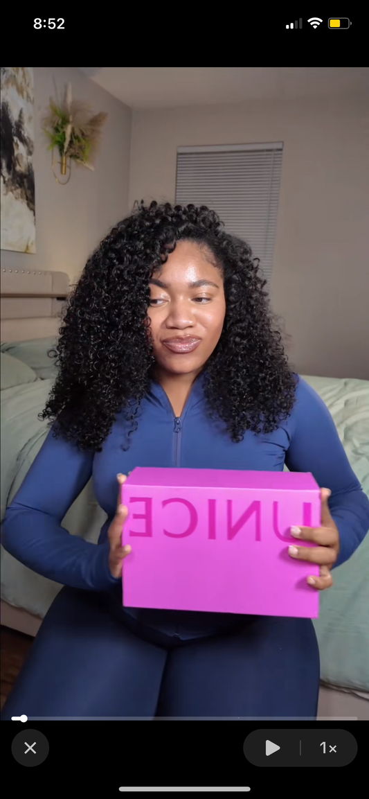 Unice v party curly wig