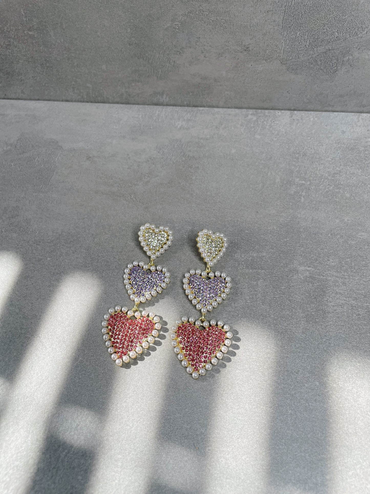 Queen Of Hearts Statement Earrings