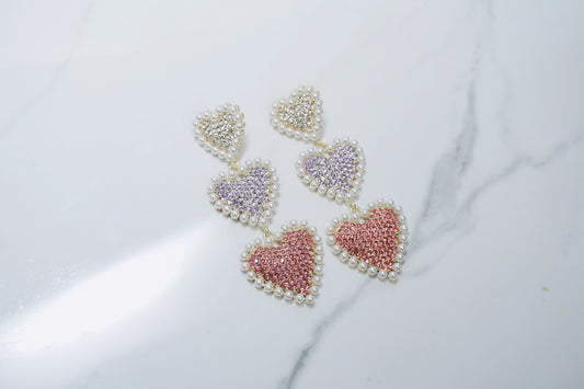 Queen Of Hearts Statement Earrings