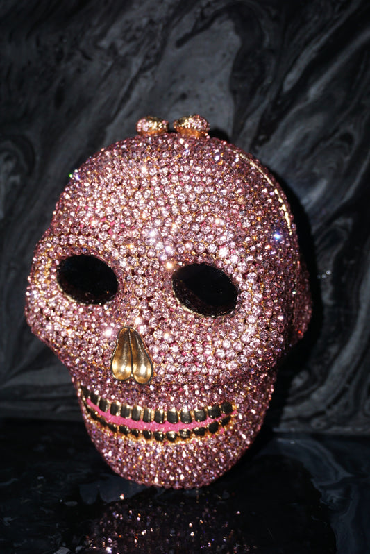 Limited Edition Pink Skull Clutch